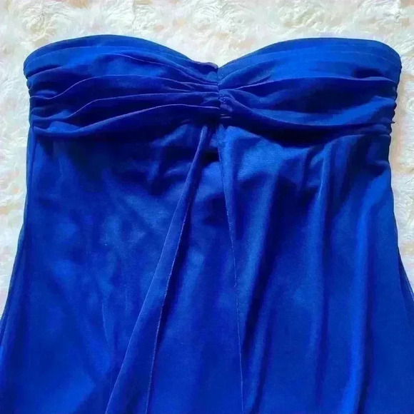 B Smart Royal Blue Maxi Dress Size 14 - Picture 3 of 5
